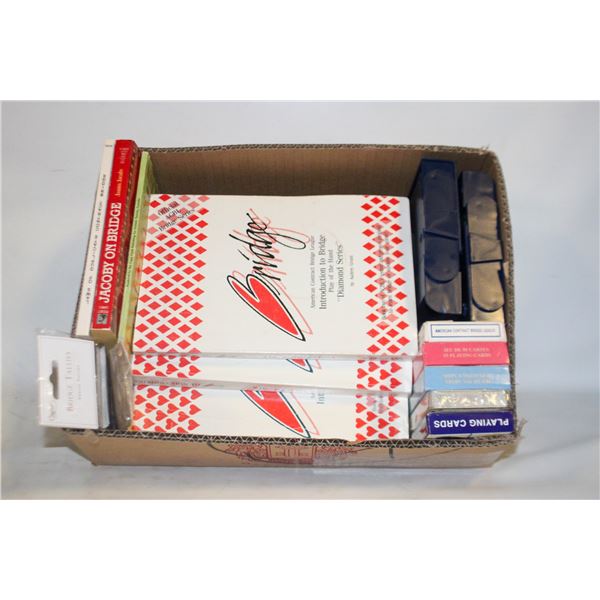 BRIDGE CARD GAME BOOKS & ACCESSORIES