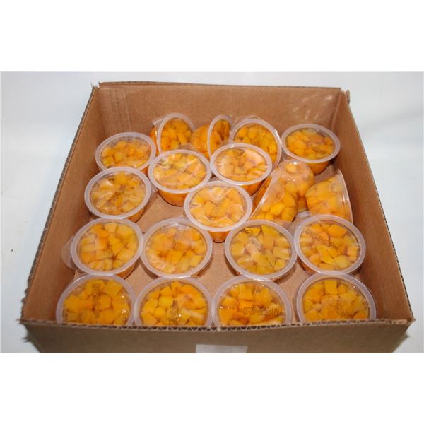 REPACKED 20 CUPS OF DOLE DICED PEACHES