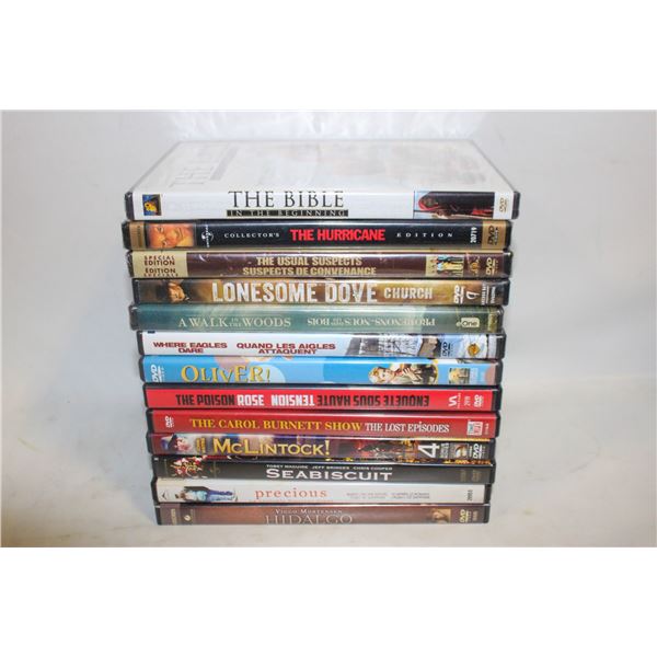 DVD'S- ASSORTED BOX LOT