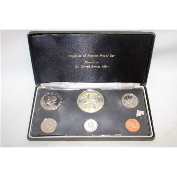 REPUBLIC OF PANAMA PROOF COIN SET