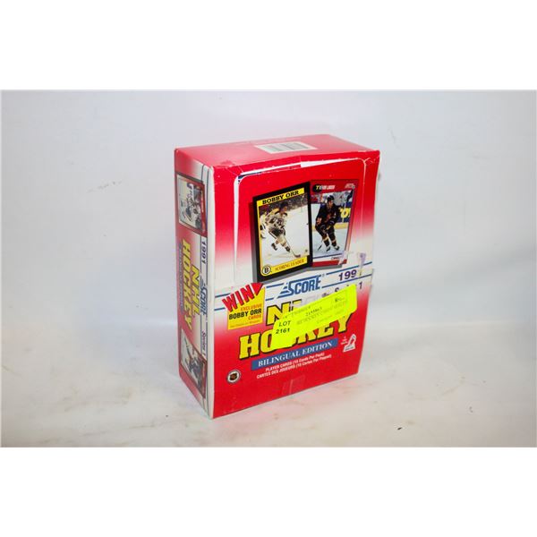 1991 SCORE HOCKEY CARDS SEALED PACKS
