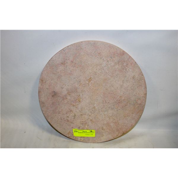 STONE SERVING BOARD/PLATTER 1" X 13"