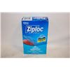 Image 1 : NEW 60 FREEZER ZIPLOC SEAL TOP BAGS MEDIUM