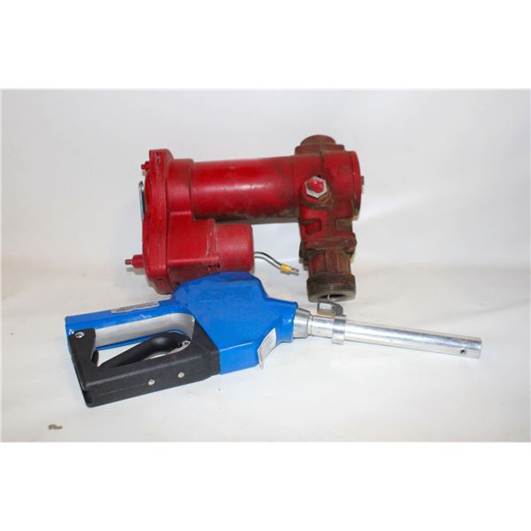 NEW 3/4” GPI FUEL NOZZLE WITH USED UNTESTED 20 GPM