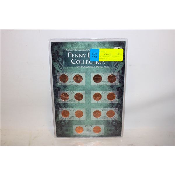 US PENNY SET