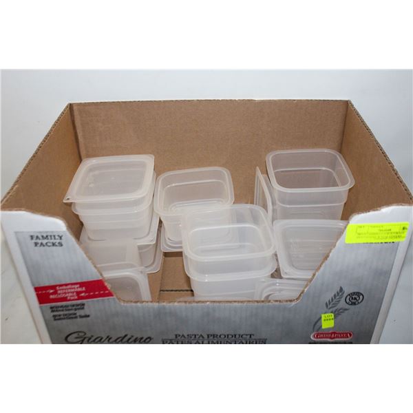 16PCS CAMBRO FOOD STORAGE CONTAINERS W SEAL COVERS
