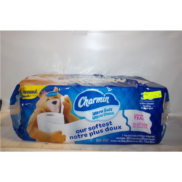NEW 29 ROLLS CHARMIN ULTRA SOFT TOILET PAPER