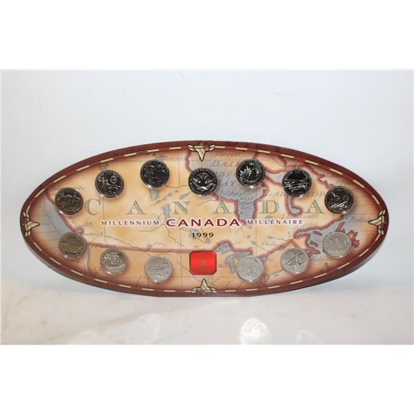 1999 CANADA MILLENIUM COIN SET