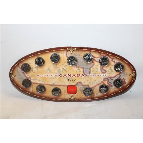 1999 CANADA MILLENIUM COIN SET