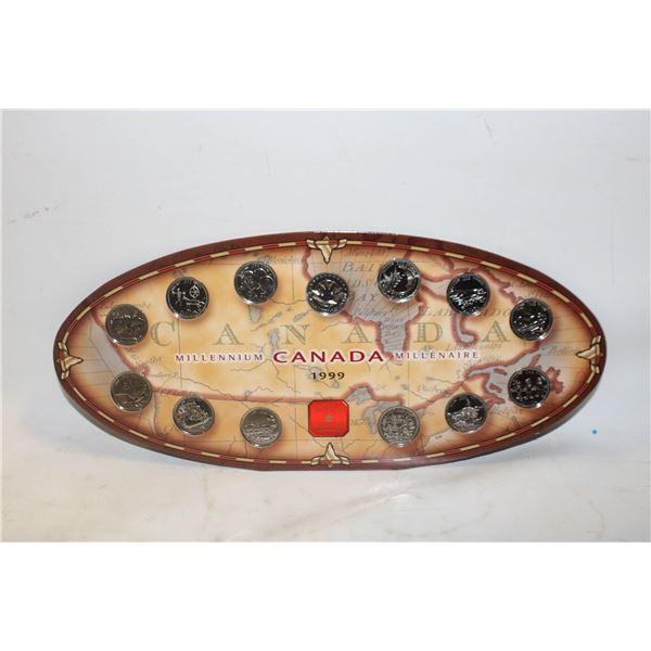 1999 CANADA MILLENIUM COIN SET