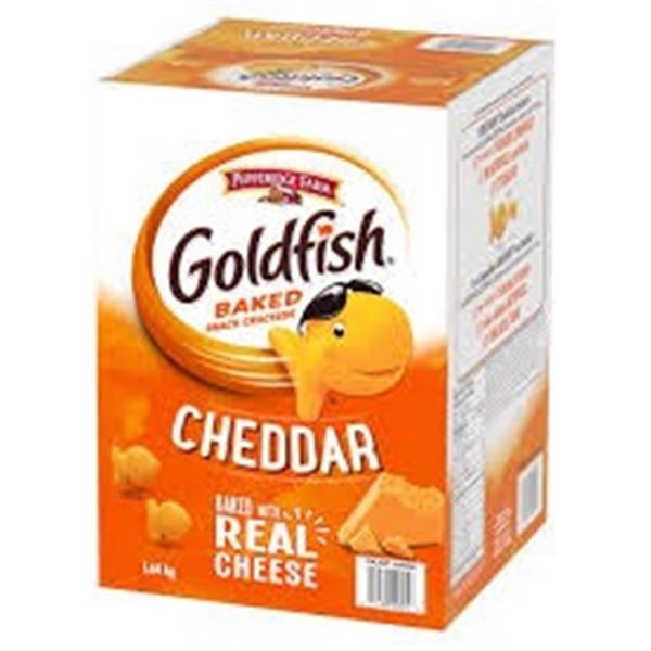 NEW W BOX 1.64KG PEPPERIDGE FARM GOLDFISH CHEDDAR