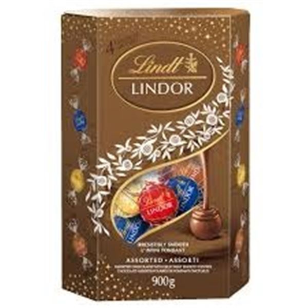900G LINDT LINDOR ASSORTED CHOCOLATES