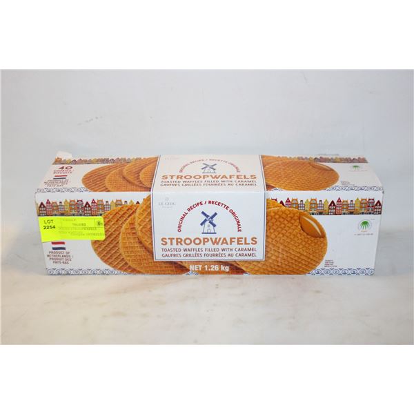 30 COOKIES STROOPWAFELS TOASTED WAFFLES
