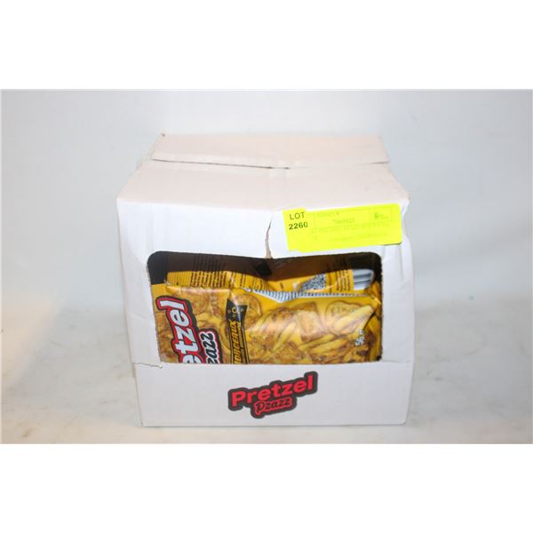 8 X 56G PRETZEL PZAZZ SPICY DILL PICKLE