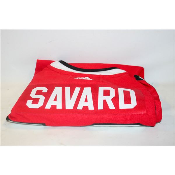 SIGNED NHL HALL OF FAME DENIS SAVARD JERSEY WITH