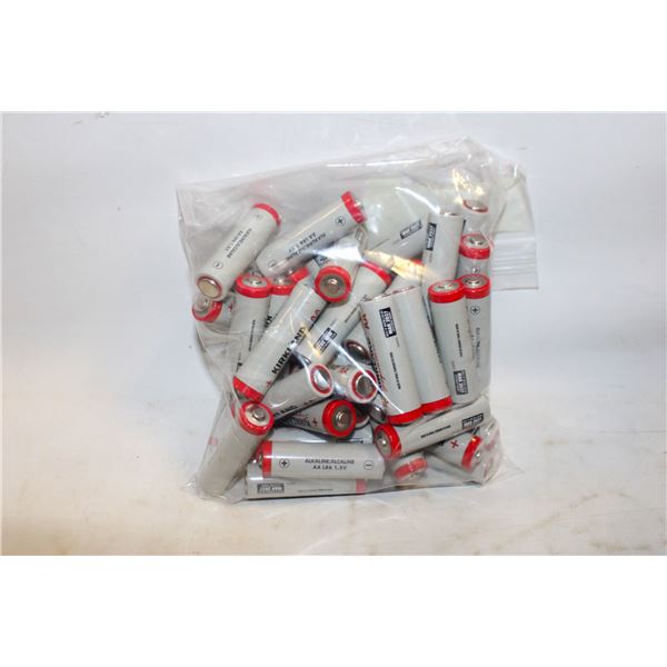 BAG OF 46 AA KIRKLAND BATTERIES