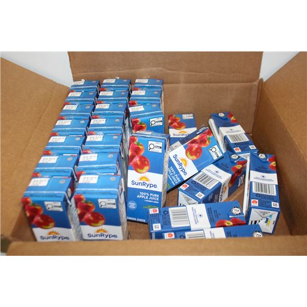 REBOXED 25 X 200ML SUNRYPE PURE APPLE JUICE