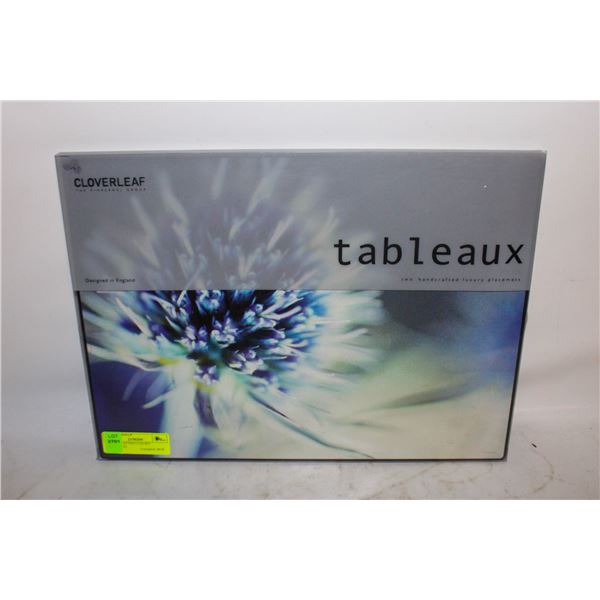 2 HANDCRAFTED LUXURY PLACEMATS