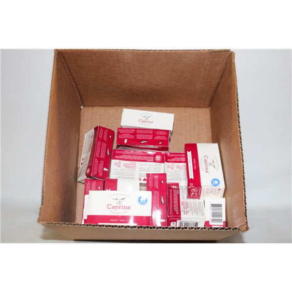 REBOXED 15 X 110G CAPRINA FRESH GOAT MILK SOAP