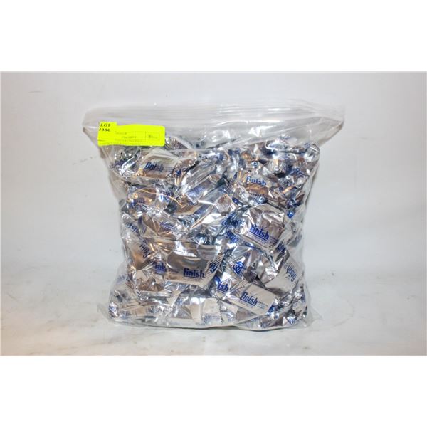 BAG OF FINISH POWERBALL  DISHWASHER DETERGENT
