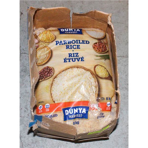 2 BAGS OF DUNYA HARVEST PARBOILED RICE