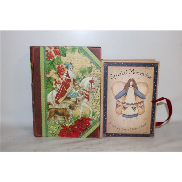 NEW MEMORIES BOX WITH KEEPSAKE BOX/PHOTO ALBUM