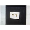 Image 1 : ESTATE CROSS EARRINGS