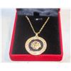 Image 1 : NEW REPLICA VERSACE GOLD TONED NECKLACE