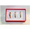 Image 1 : NEW 3PCS/SET RING SET SZ9