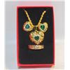 Image 1 : NEW NECKLACE AND RING WITH EARRINGS