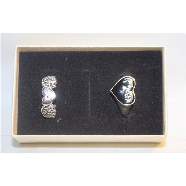 NEW 2PCS/SET RING SET SZ9