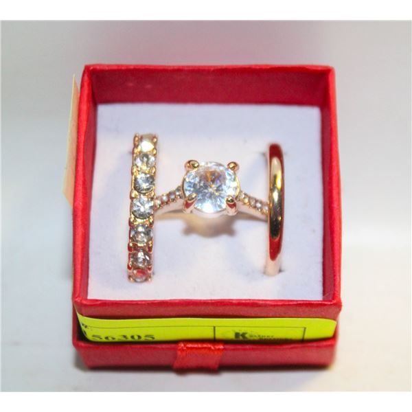 NEW 3PCS/SET RING SET SZ7