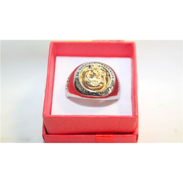 NEW HARLEY DAVIDSON STYLE BIKER RING SZ11