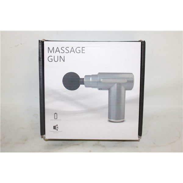 NEW 6PCS PORTABLE MASSAGE GUN SET WITH LED TOUCH
