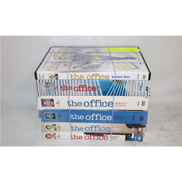 DVDS - THE OFFICE SEASONS 1-6 DVDS