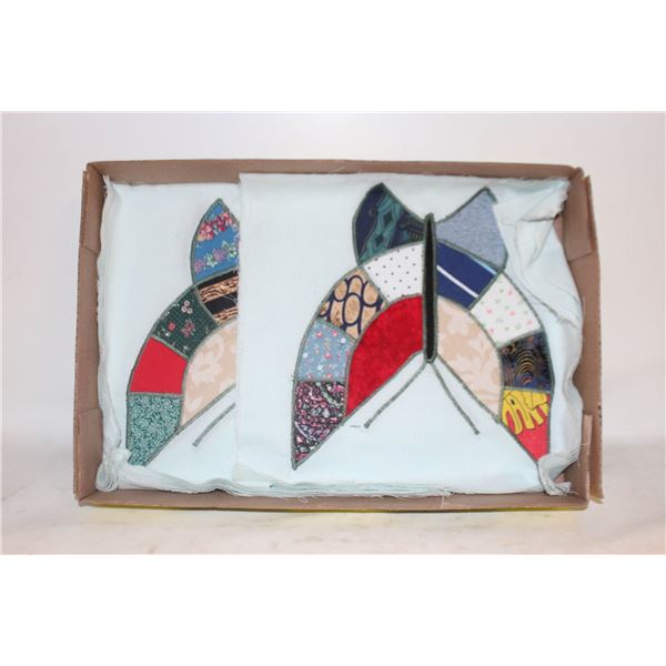 12 QUILT BLOCKS 12"X12" FOR QUILTING,