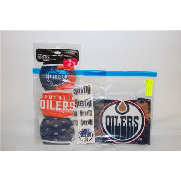 NEW OILERS FABRIC MOUTH-MASKS,