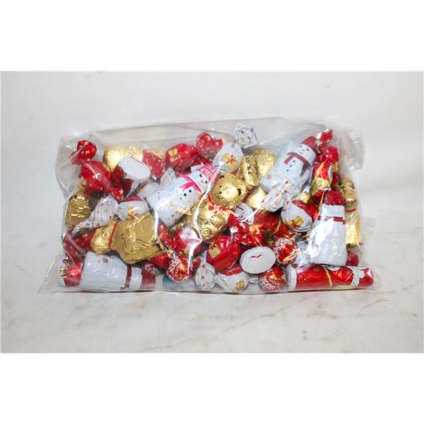 BAG OF LINDT TEDDY ASSORTED MILK CHOCOLATES