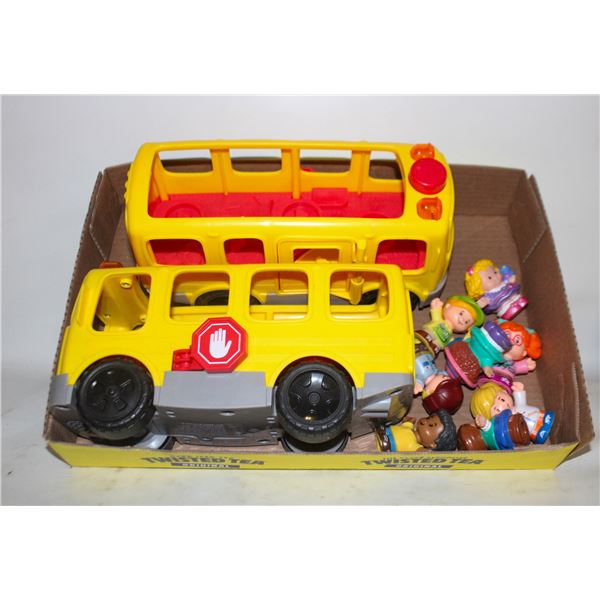 FISHER PRICE LITTLE PEOPLE SCHOOL BUSES &