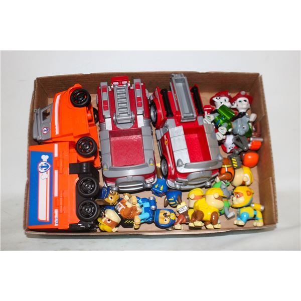 PAW PATROL PUPS & FIRETRUCKS TOYS
