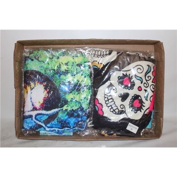 NEW 4 WOMENS MEDIUM LEGGINGS, SUGAR