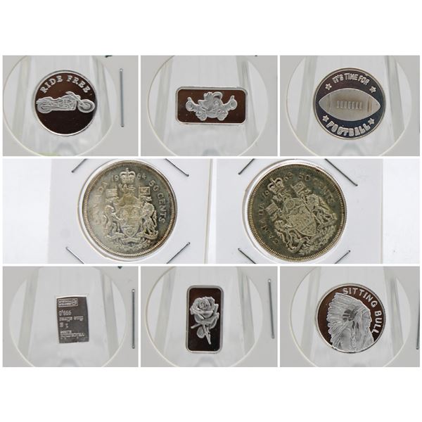 FEATURED: SILVER COINS / BARS