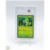Image 1 : TAG GRADED POKEMON CARD BULBASAUR 046