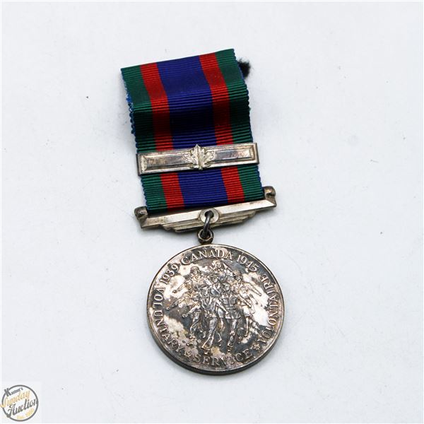 WW2 CANADIAN VOLUNTEER SERVICE MEDAL 1939-45