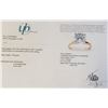 Image 2 : 10K YELLOW GOLD MOISSANITE(2CT) RING SIZE 5.5