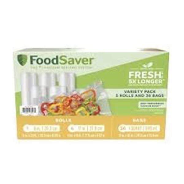NEW FOOD SAVER VACUUM SEALING SYSTEM VARIETY PACK
