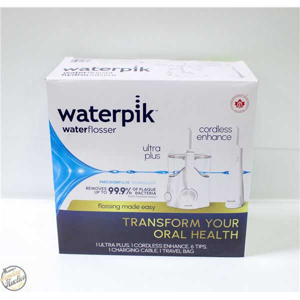 NEW WATERPIK HYDRO CORDLESS FLOSSER