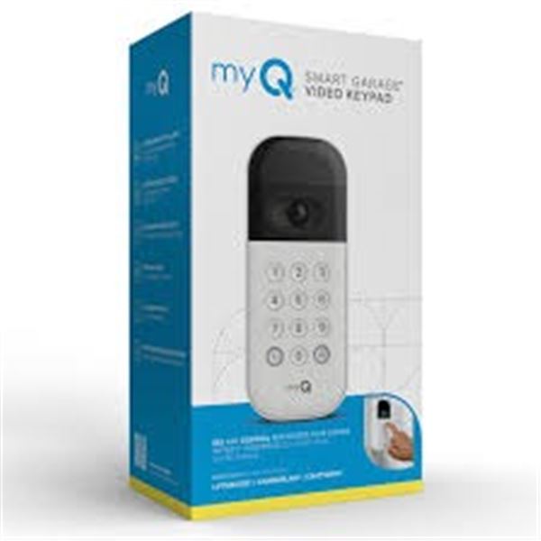 NEW MY Q SMART GARAGE VIDEO KEYPAD
