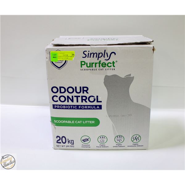 20KG SIMPLY PURRFECT ODOUR CONTROL CAT LITTER