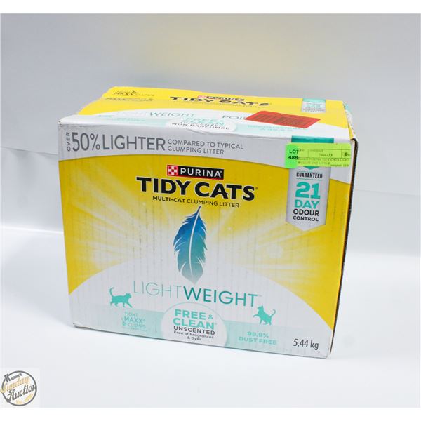5.44KG PURINA TIDY CATS LIGHT WEIGHT CAT LITTER